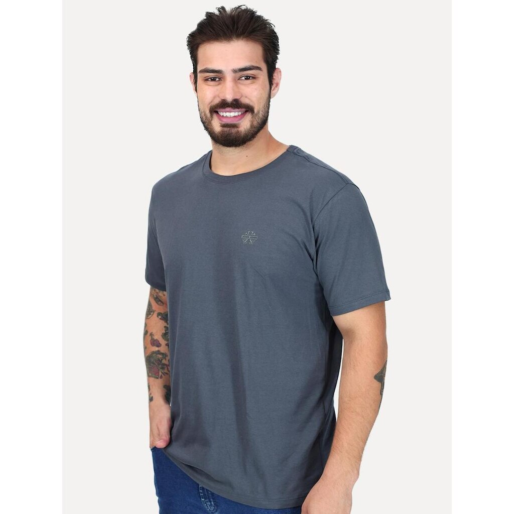 Camiseta John John Rubber Key Light Transfer Cinza Médio 41.54.0998 03