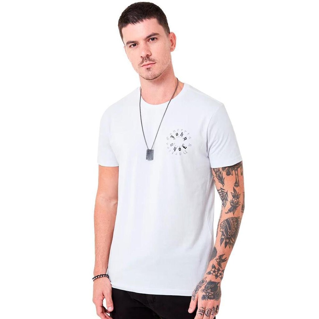 Camiseta John John Slim Circle Masculino