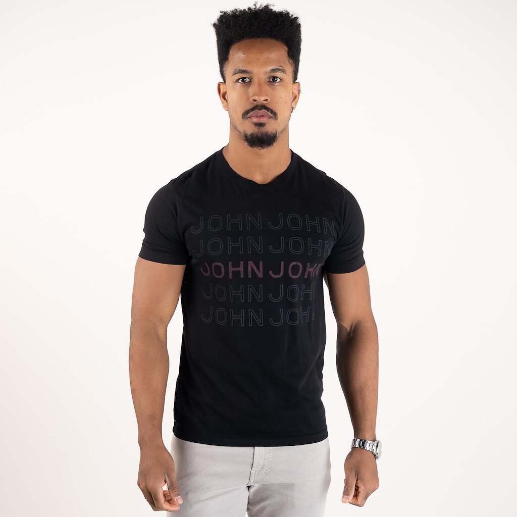 Camiseta John John Vibe Preta
