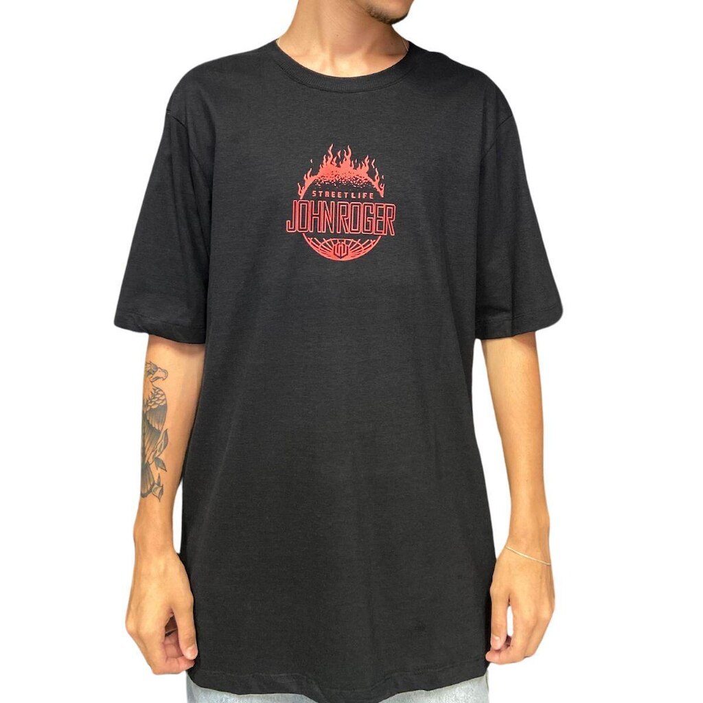 Camiseta John Roger Street Fire