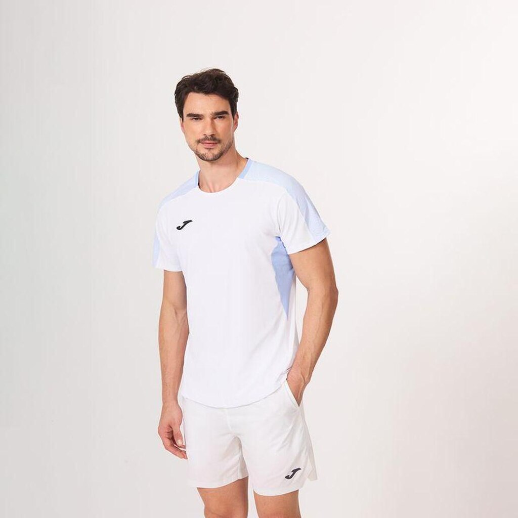 Camiseta Joma Challenge - Branco e Azul