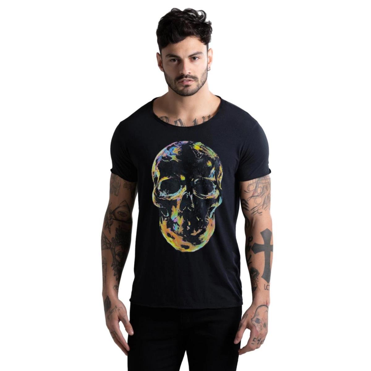 camiseta joss caveira