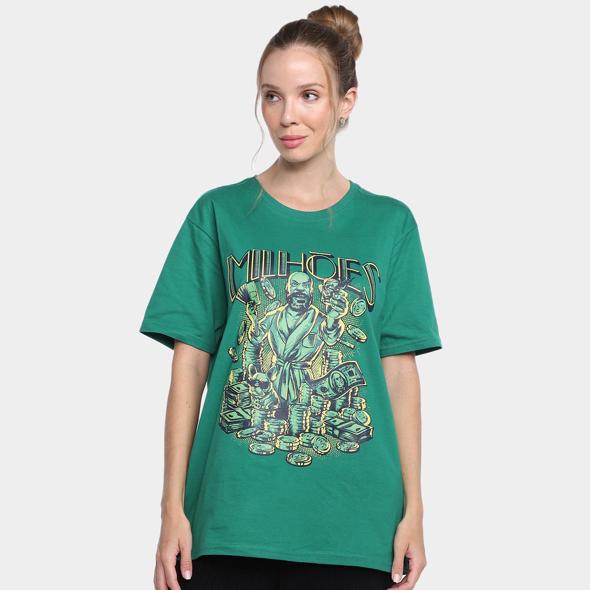 Camiseta Jovem Nerd Milhões - 1