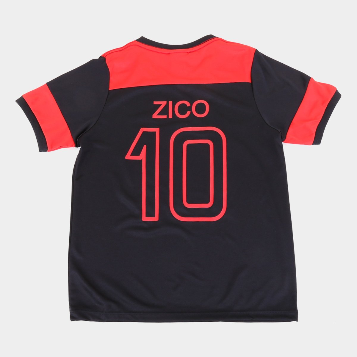 Camiseta Juvenil Flamengo Nova Zico Retrô - 1