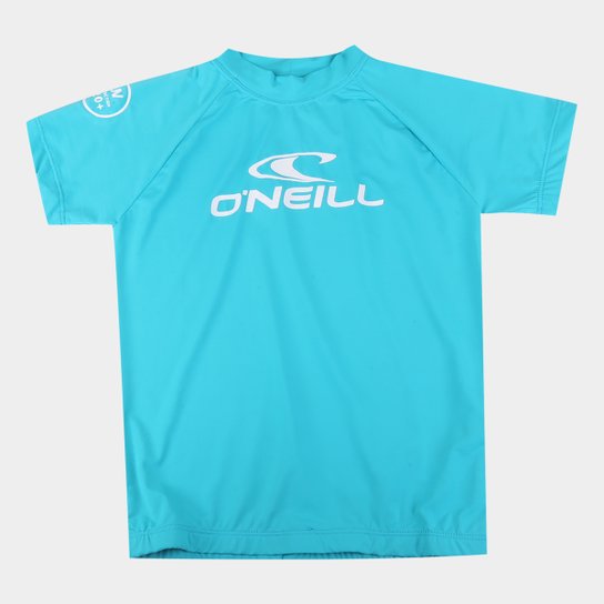 Camiseta Juvenil O'Neill Basic Logo Masculina - Azul Claro Menor preço em Camiseta Juvenil O'Neill Basic Logo Masculina - Azul Claro