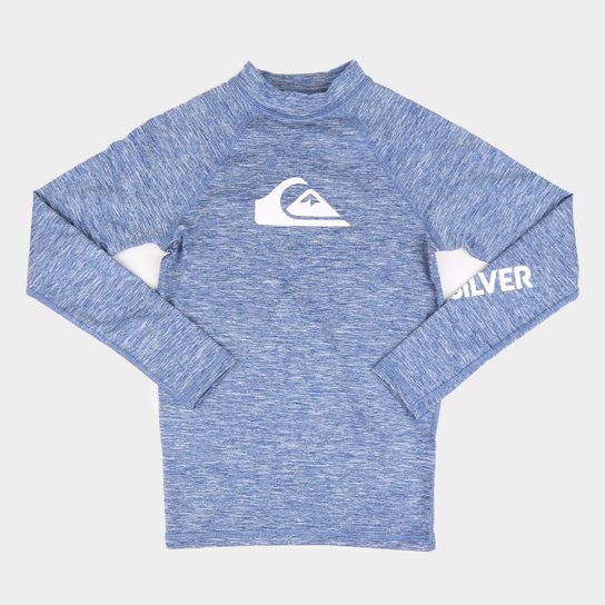 Camiseta Juvenil Quiksilver All Time Ls Masculina - Jeans Menor preço em Camiseta Juvenil Quiksilver All Time Ls Masculina - Jeans
