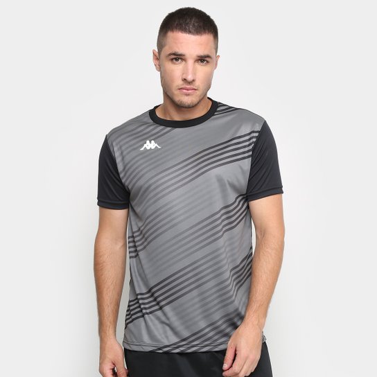Camiseta Kappa Astron Masculina - Preto é ruim? Camiseta Kappa Astron Masculina - Preto é boa?