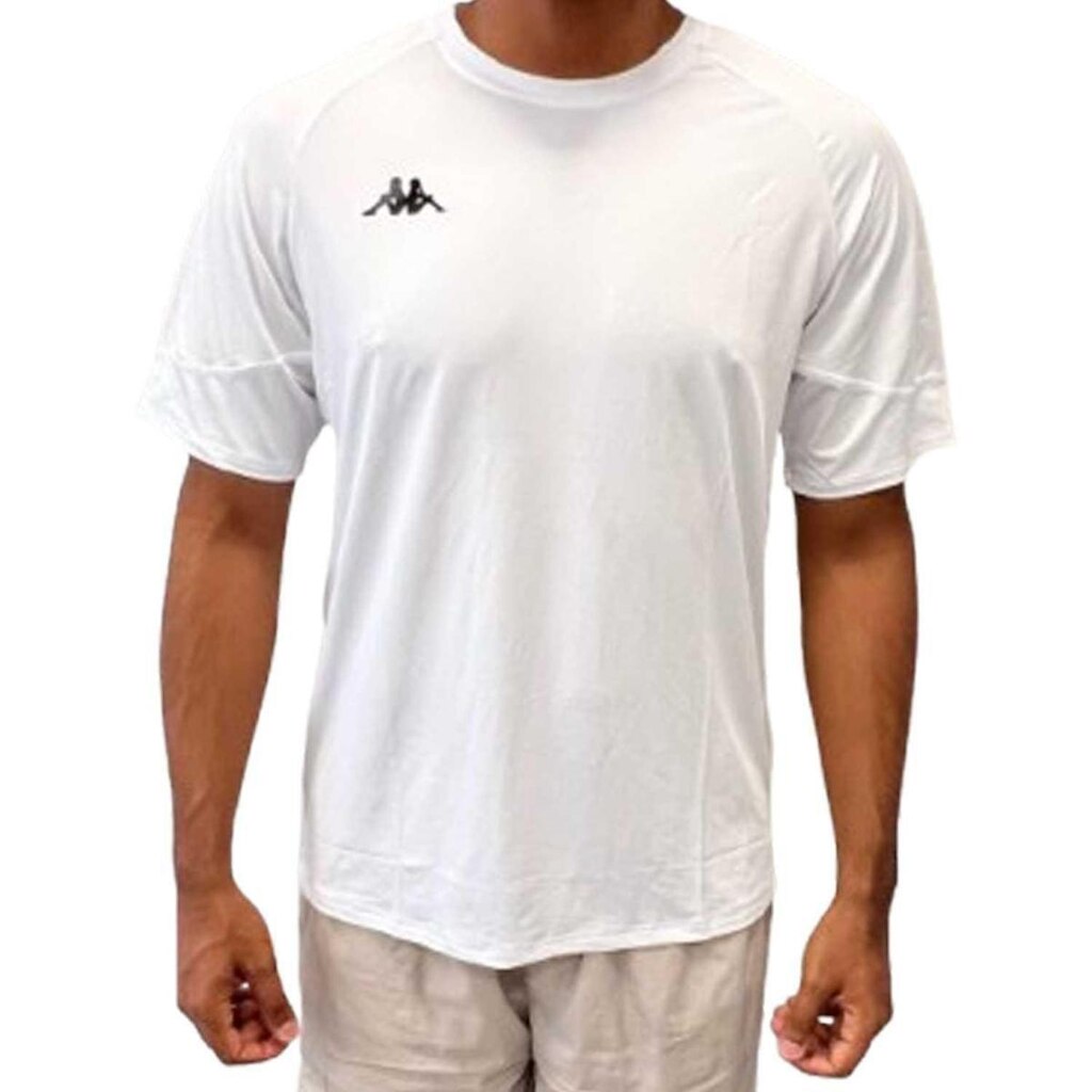 Camiseta Kappa Benji Masculino - Branco Branco P