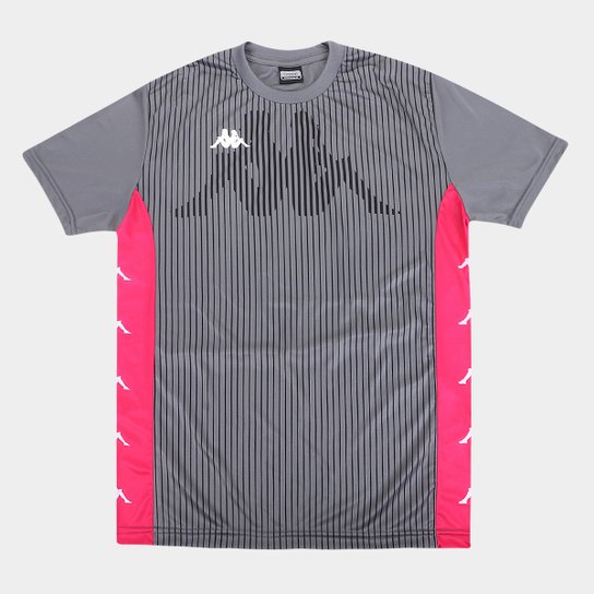 Camiseta Kappa Dornan Masculina - Chumbo é ruim? Camiseta Kappa Dornan Masculina - Chumbo é boa?