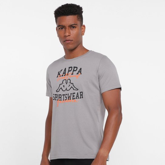 Camiseta Kappa Genuine Masculina - Cinza é ruim? Camiseta Kappa Genuine Masculina - Cinza é boa?