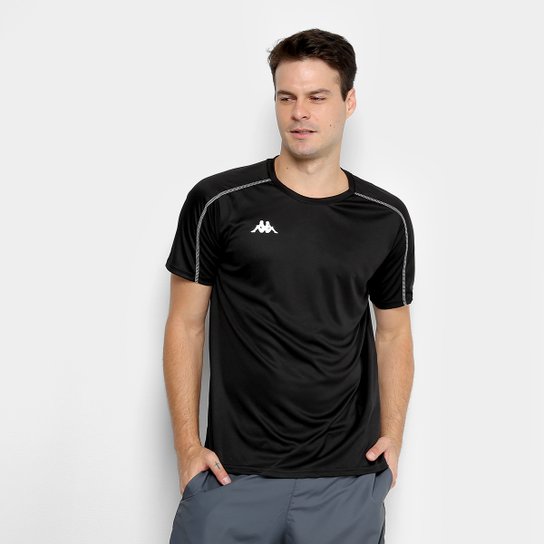 Camiseta Kappa Memphis Masculina - Preto