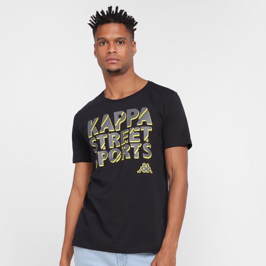 Camiseta Kappa Street Sports Masculina - Preto é ruim? Camiseta Kappa Street Sports Masculina - Preto é boa?