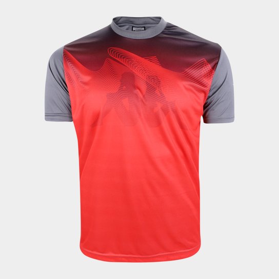 Camiseta Kappa Tomas Masculina - Chumbo+Vermelho é boa?