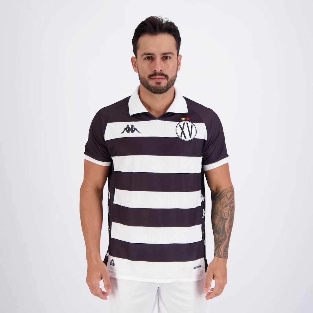 Camiseta Kappa XV De Piracicaba I 2026 Masculina