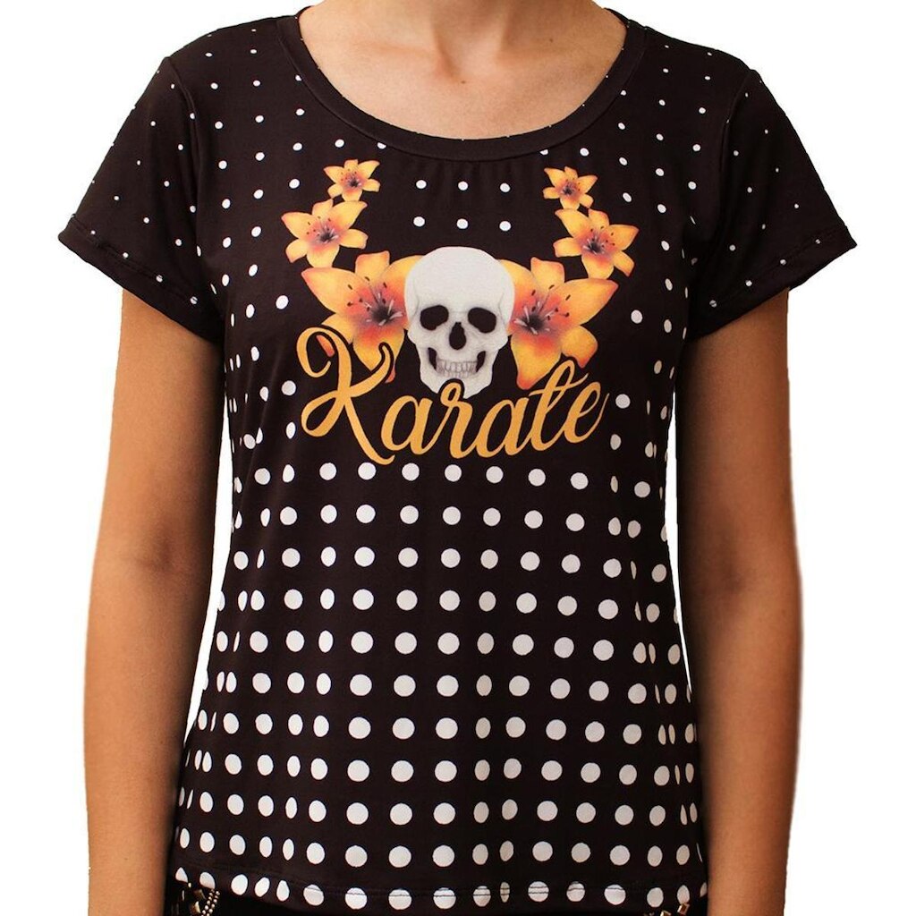 Camiseta Karate Pontilhismo