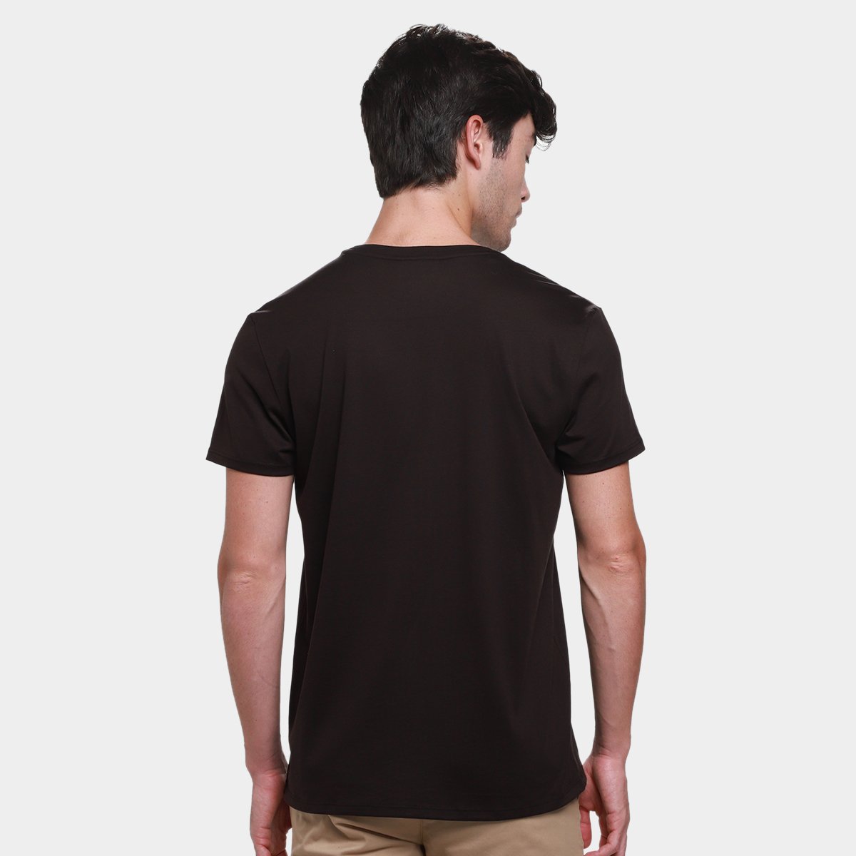 Camiseta Lacoste Básica Jersey Masculina - 1