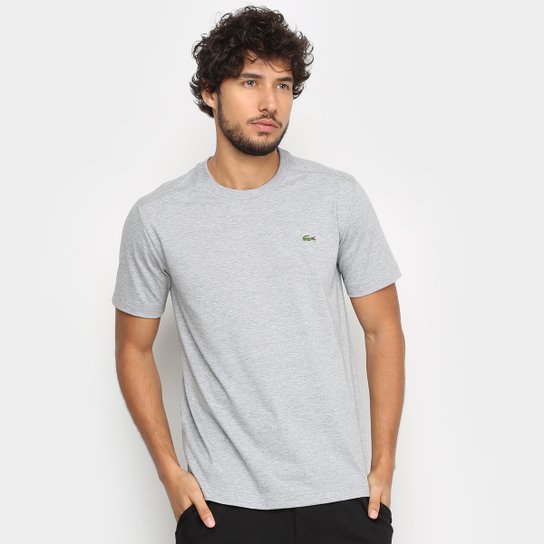 Camiseta Lacoste Básica Masculina - Mescla é ruim? Camiseta Lacoste Básica Masculina - Mescla é boa?