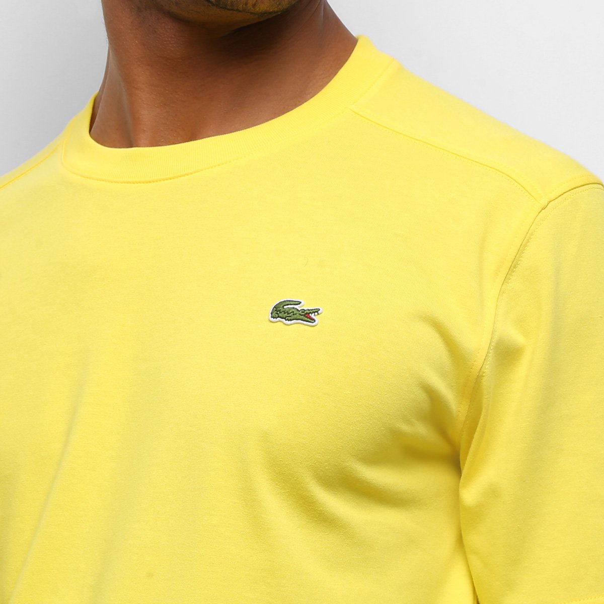 blusa lacoste amarela