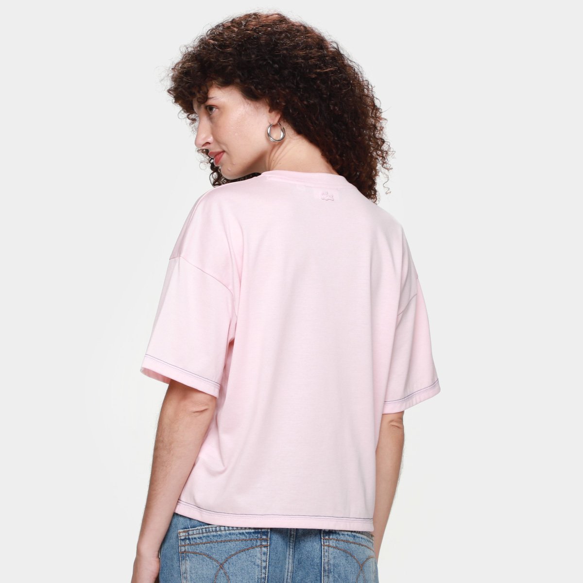 Camiseta Lacoste Casual Feminina - 1