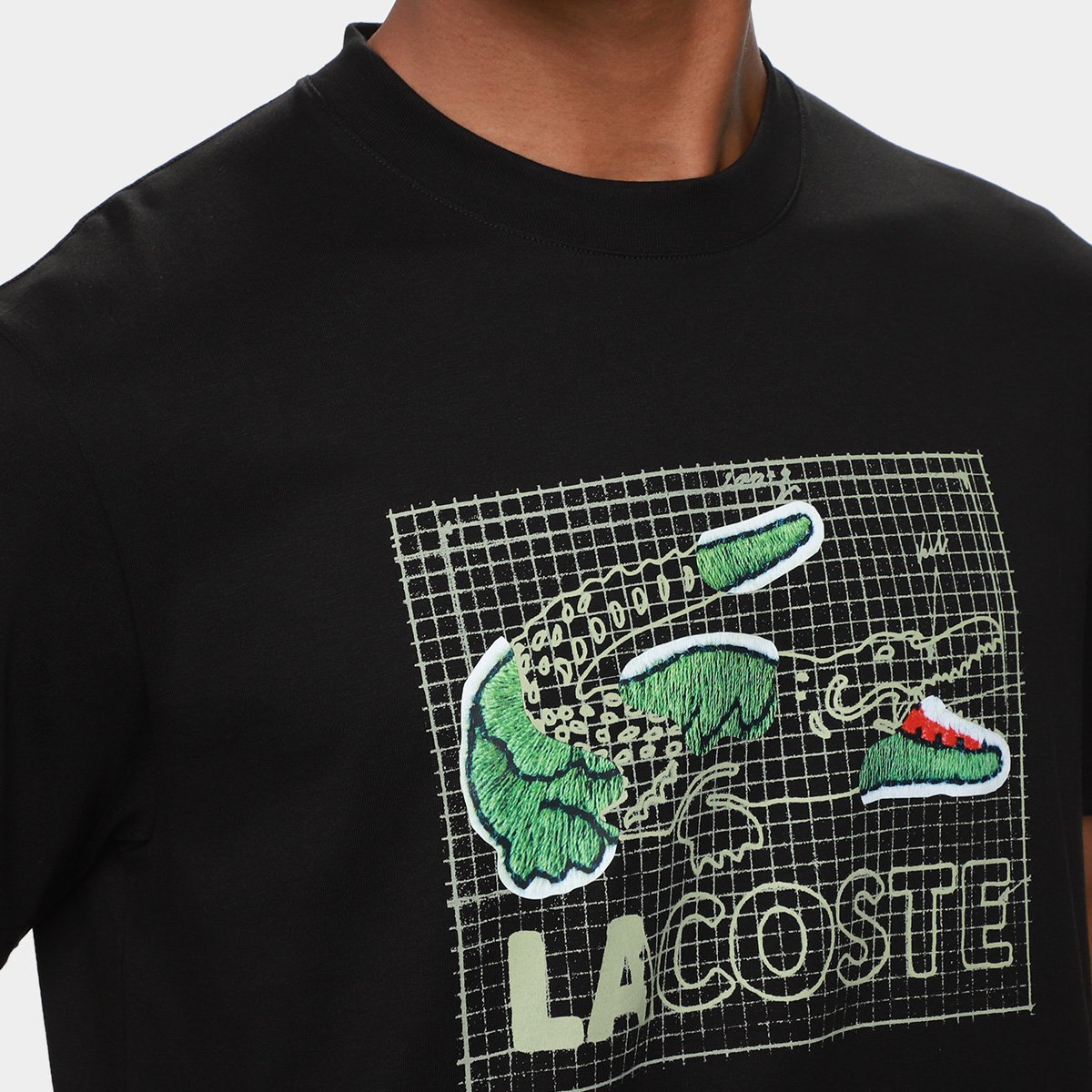 Camiseta Lacoste Casual Masculina - 2