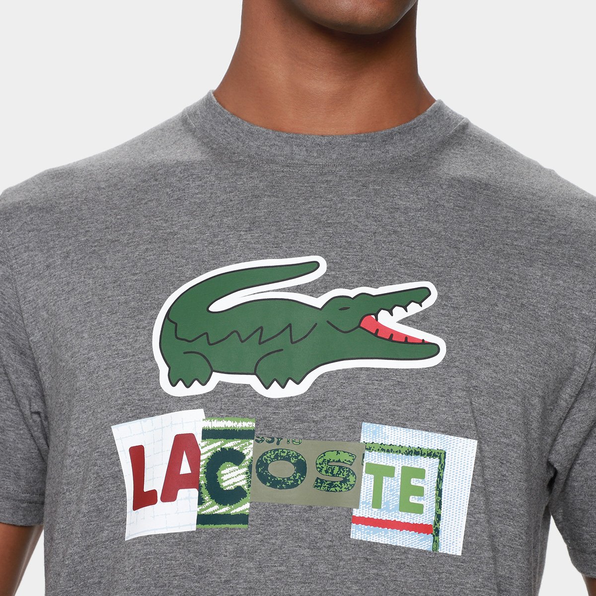 Camiseta Lacoste Casual Masculina - 2