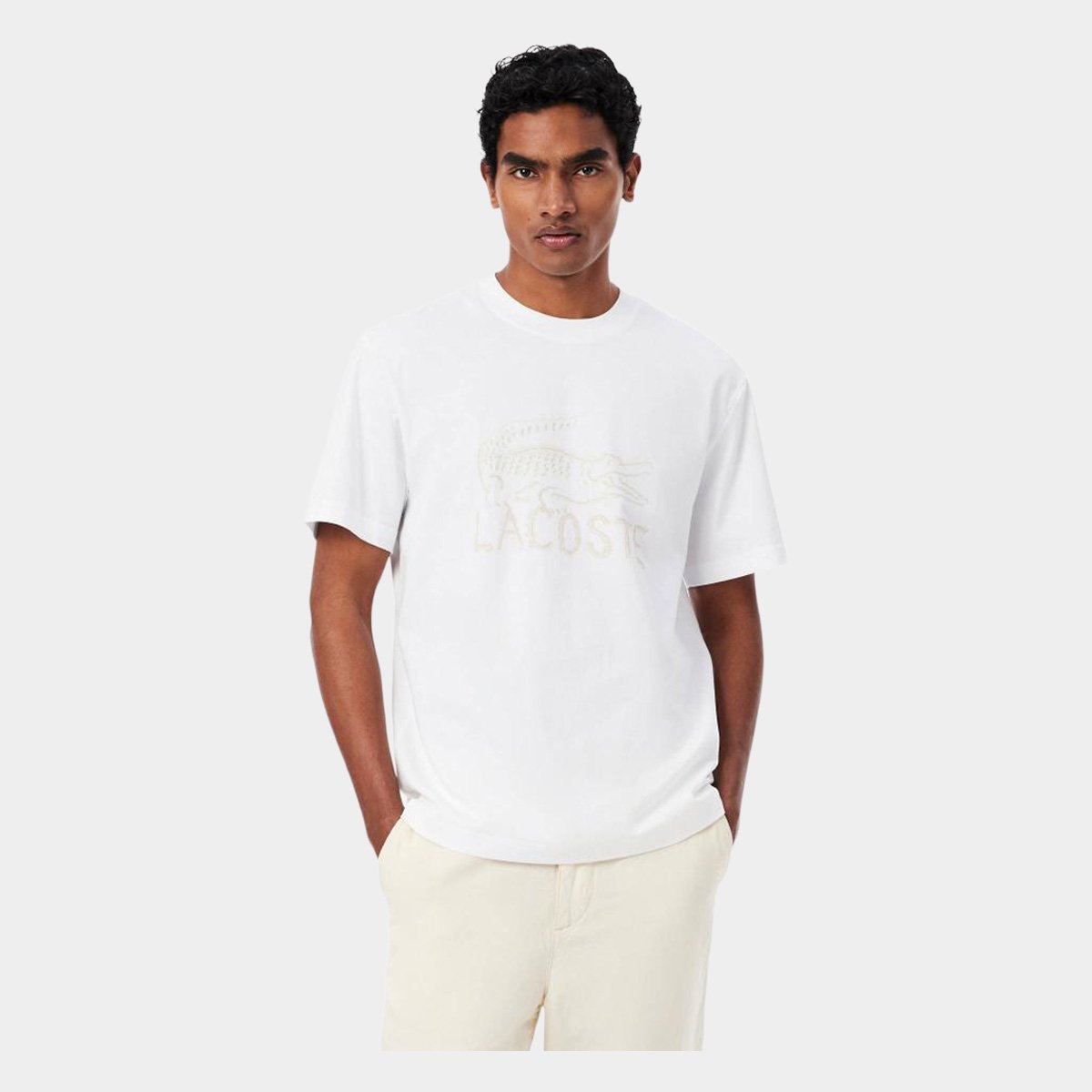 Camiseta Lacoste Casual Masculina - 1
