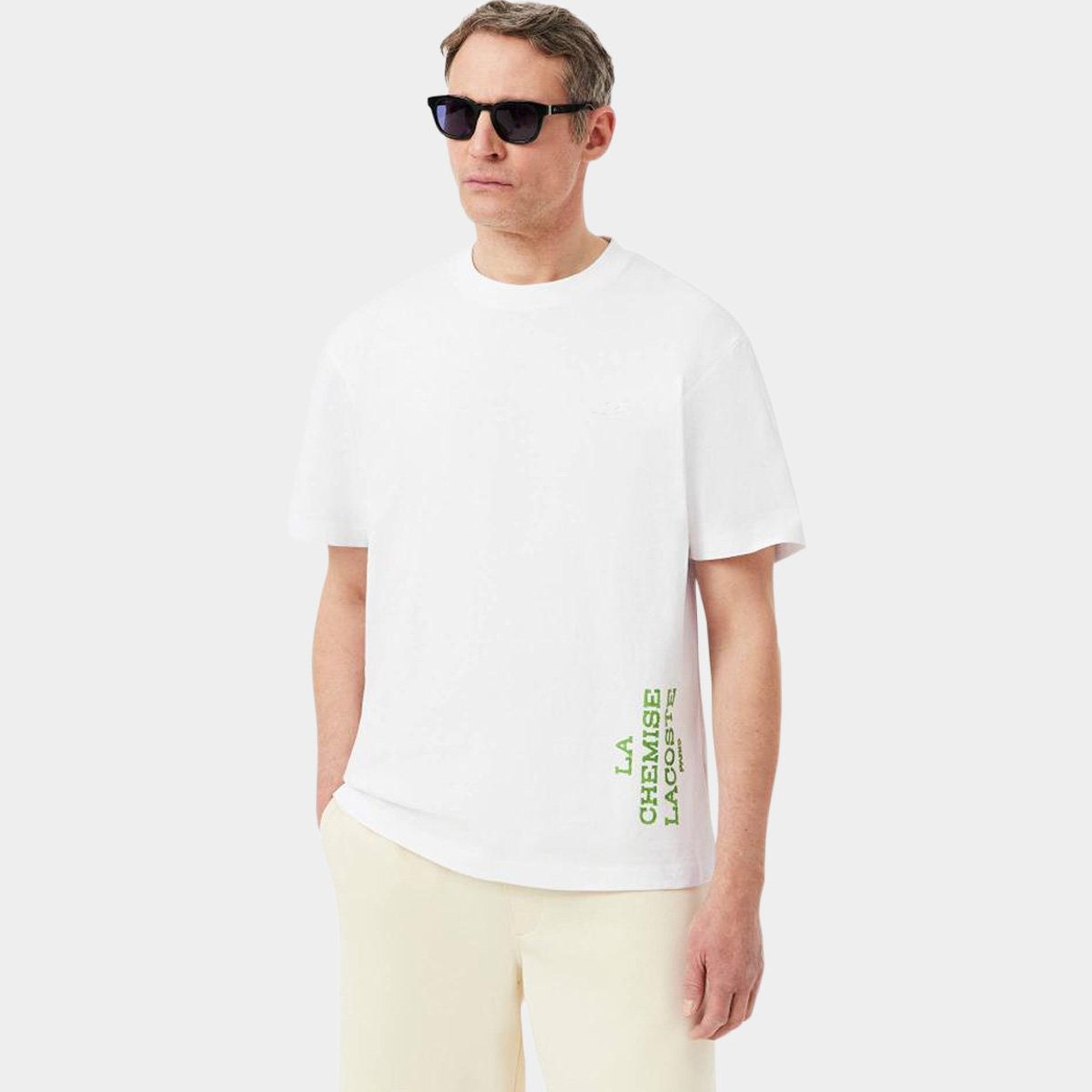Camiseta Lacoste Casual Masculina - 1