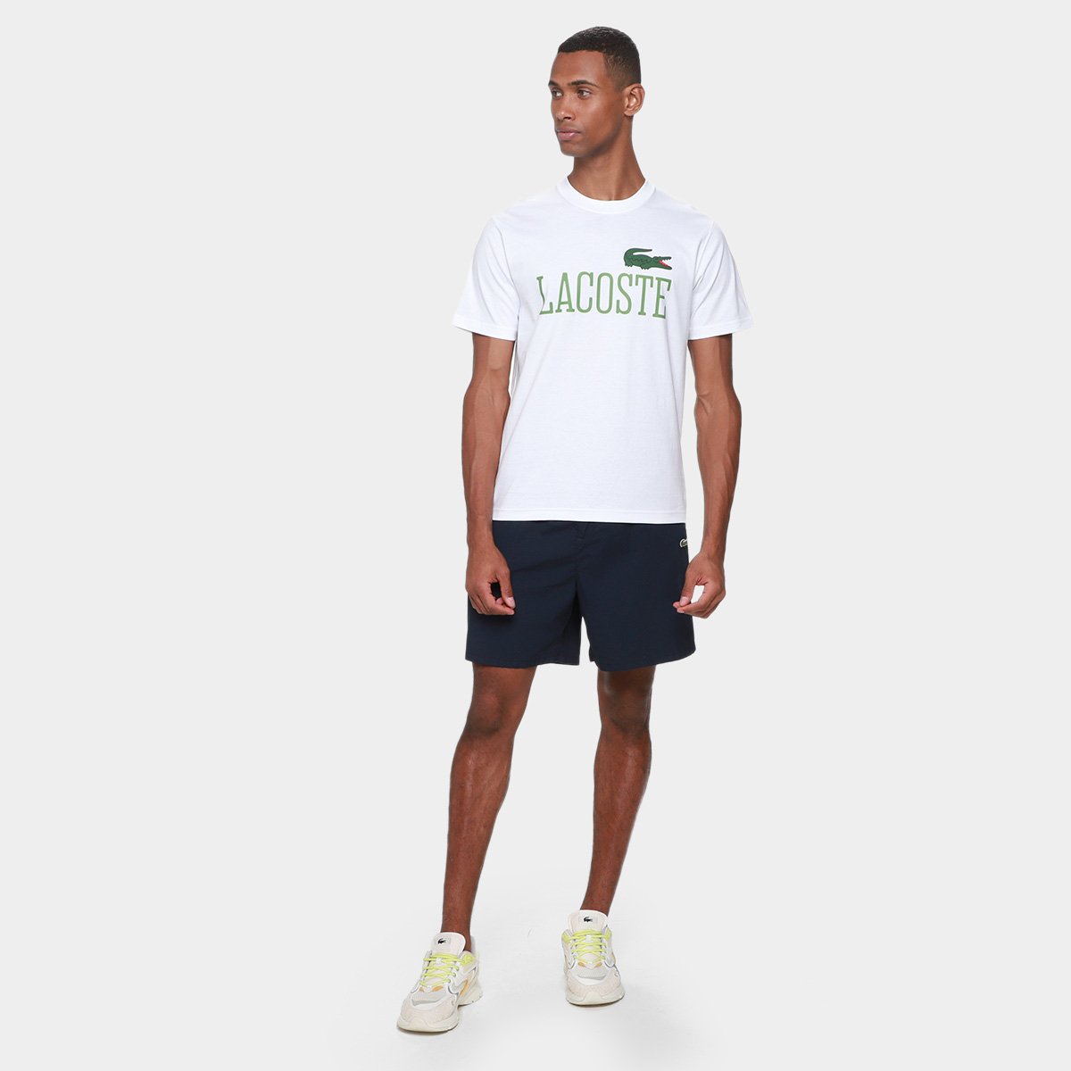 Camiseta Lacoste Casual Masculina - 4