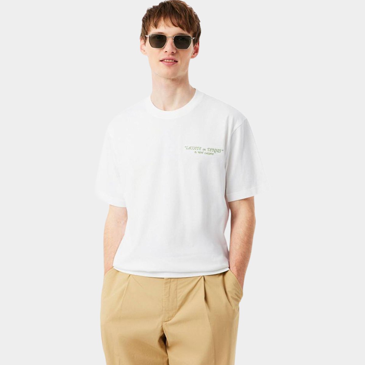 Camiseta Lacoste Casual Masculina - 1