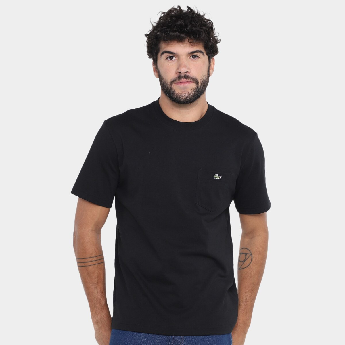 Camiseta Lacoste Clássica Masculina Menor preço em Camiseta Lacoste Clássica Masculina