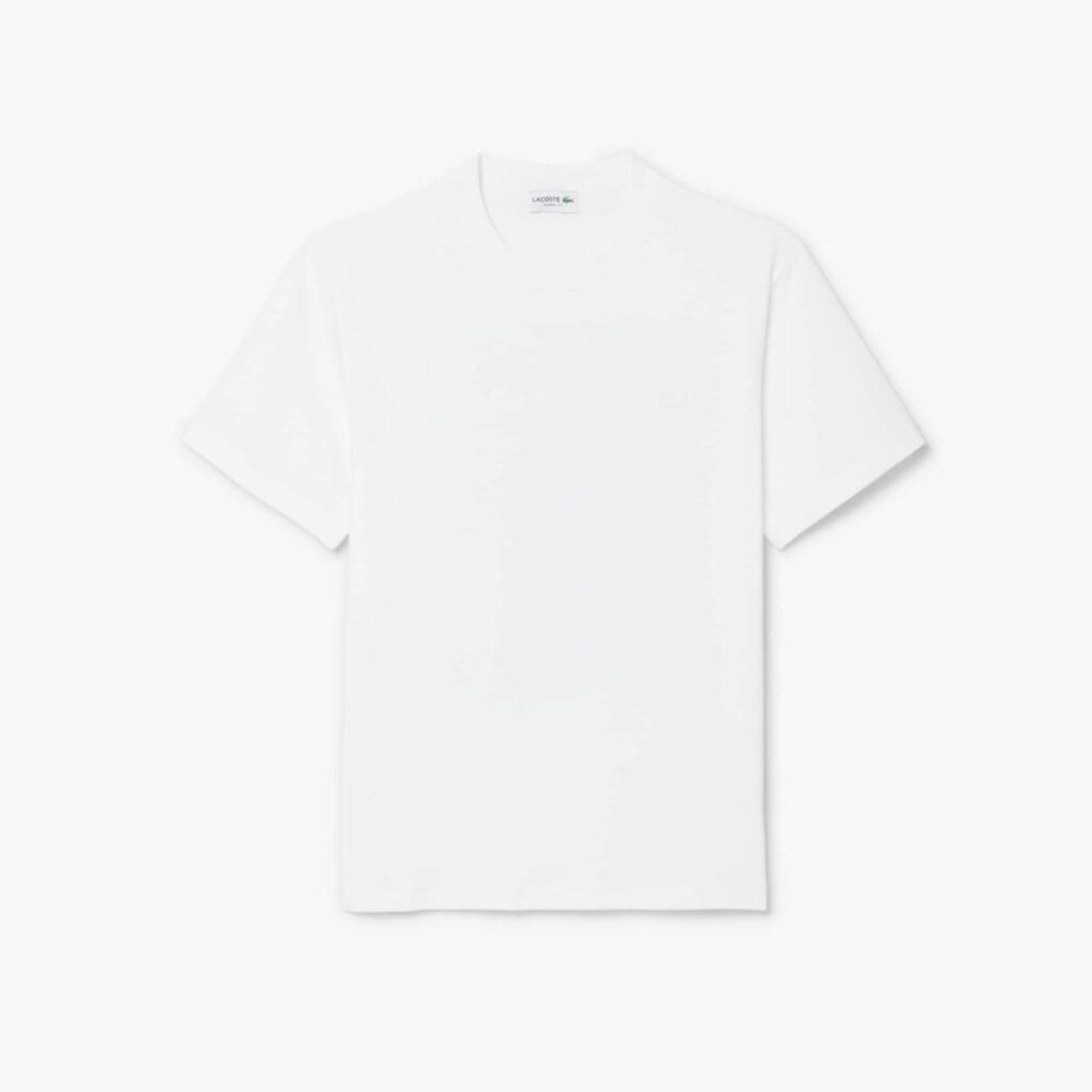 Camiseta Lacoste Em Malha Estampada Masculina