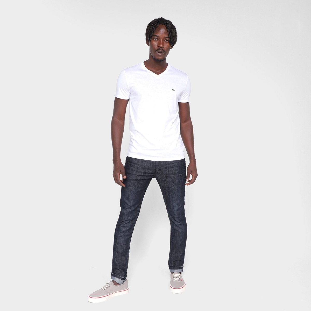 Camiseta Lacoste Logo Masculina - 3