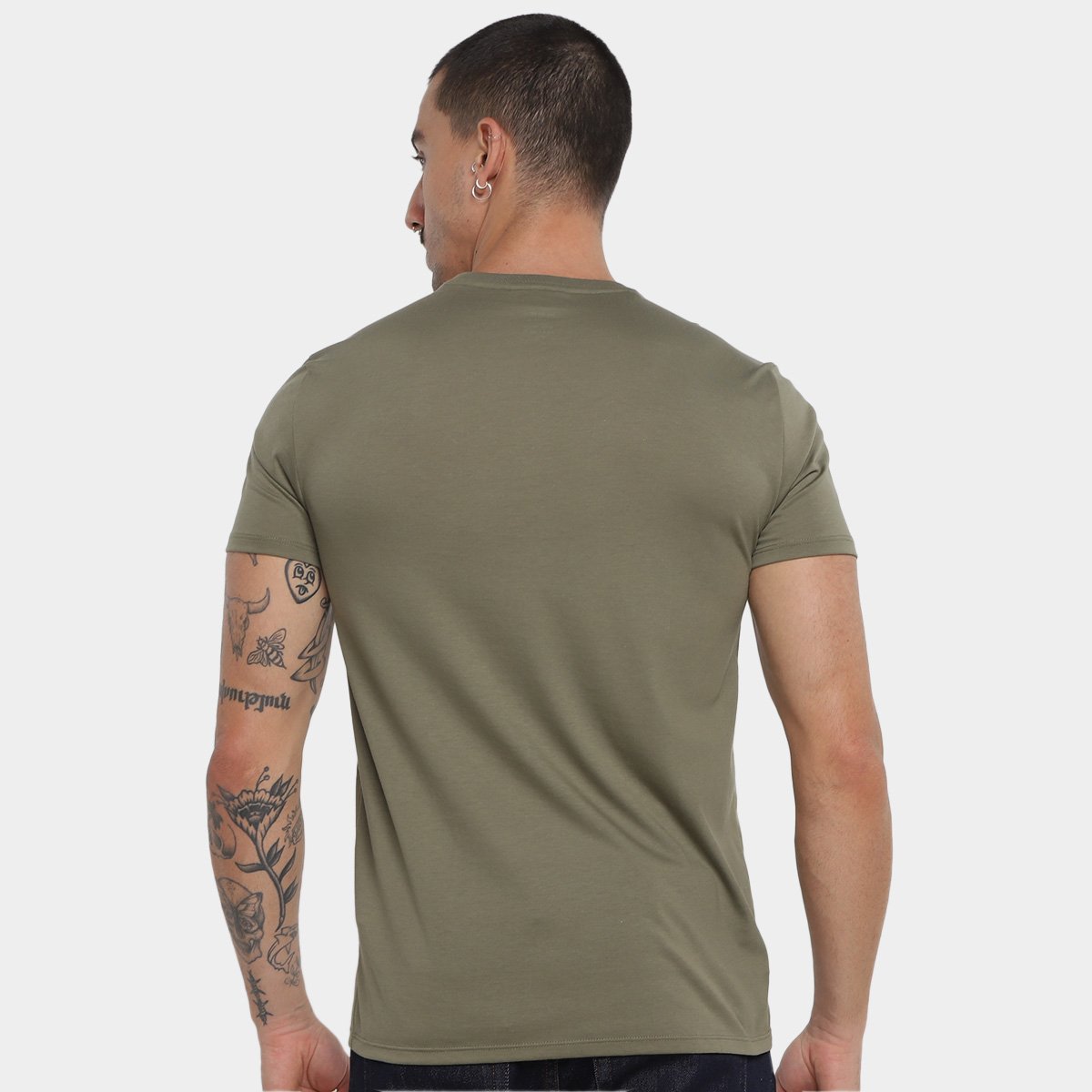 Camiseta Lacoste Logo Masculina - 1