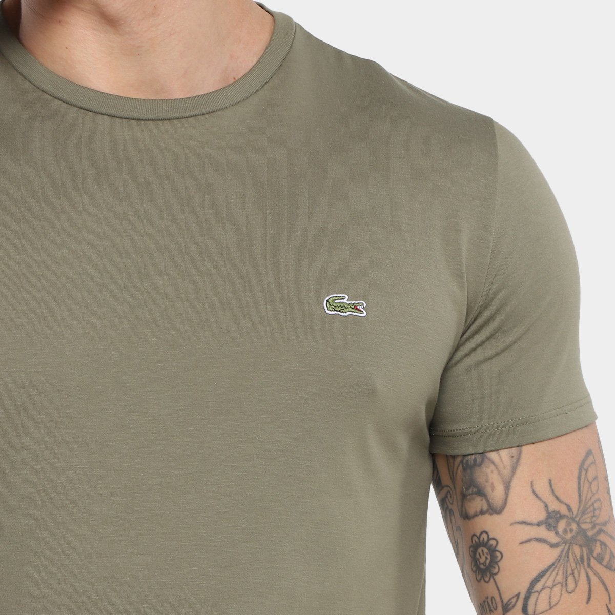 Camiseta Lacoste Logo Masculina - 2