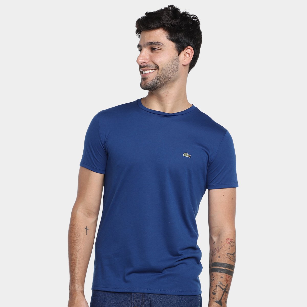 Camiseta Lacoste Logo Masculina é ruim? Camiseta Lacoste Logo Masculina é boa?