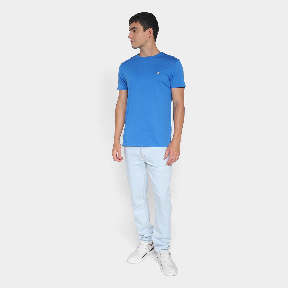 Camiseta Lacoste Logo Masculina - 3