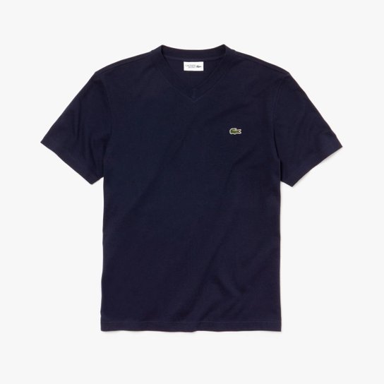 Camiseta Lacoste Sport TH7419 21 - Azul Menor preço em Camiseta Lacoste Sport TH7419 21 - Azul