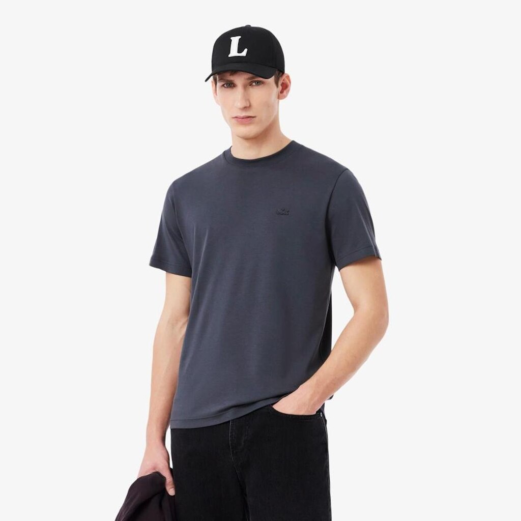 Camiseta Lacoste Típica Bordada Masculina