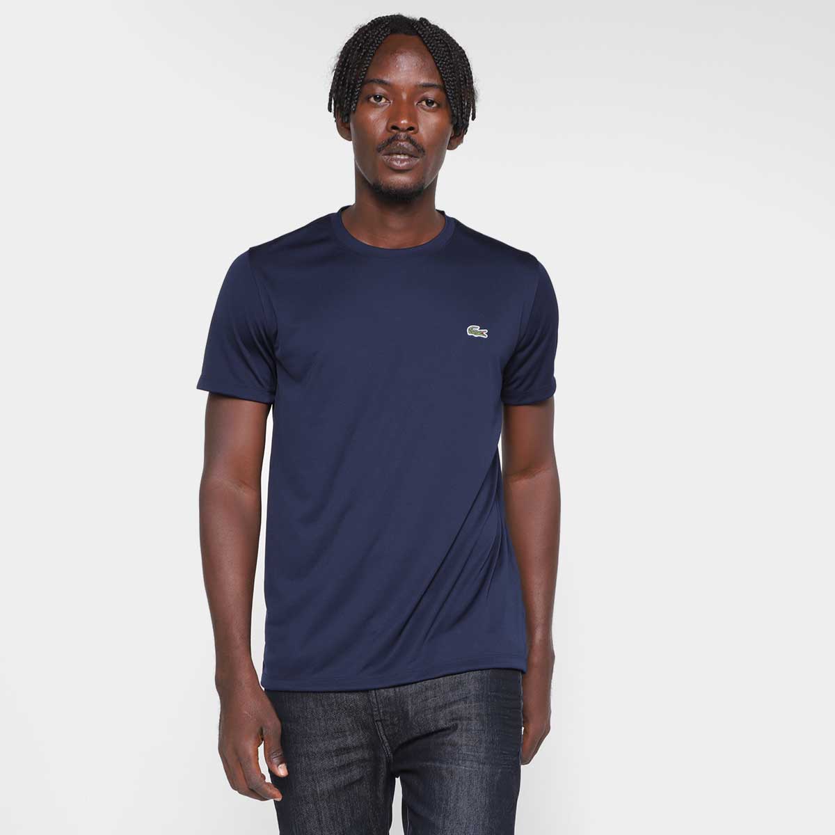 Camiseta Lacoste Treino Logo Masculina Menor preço em Camiseta Lacoste Treino Logo Masculina