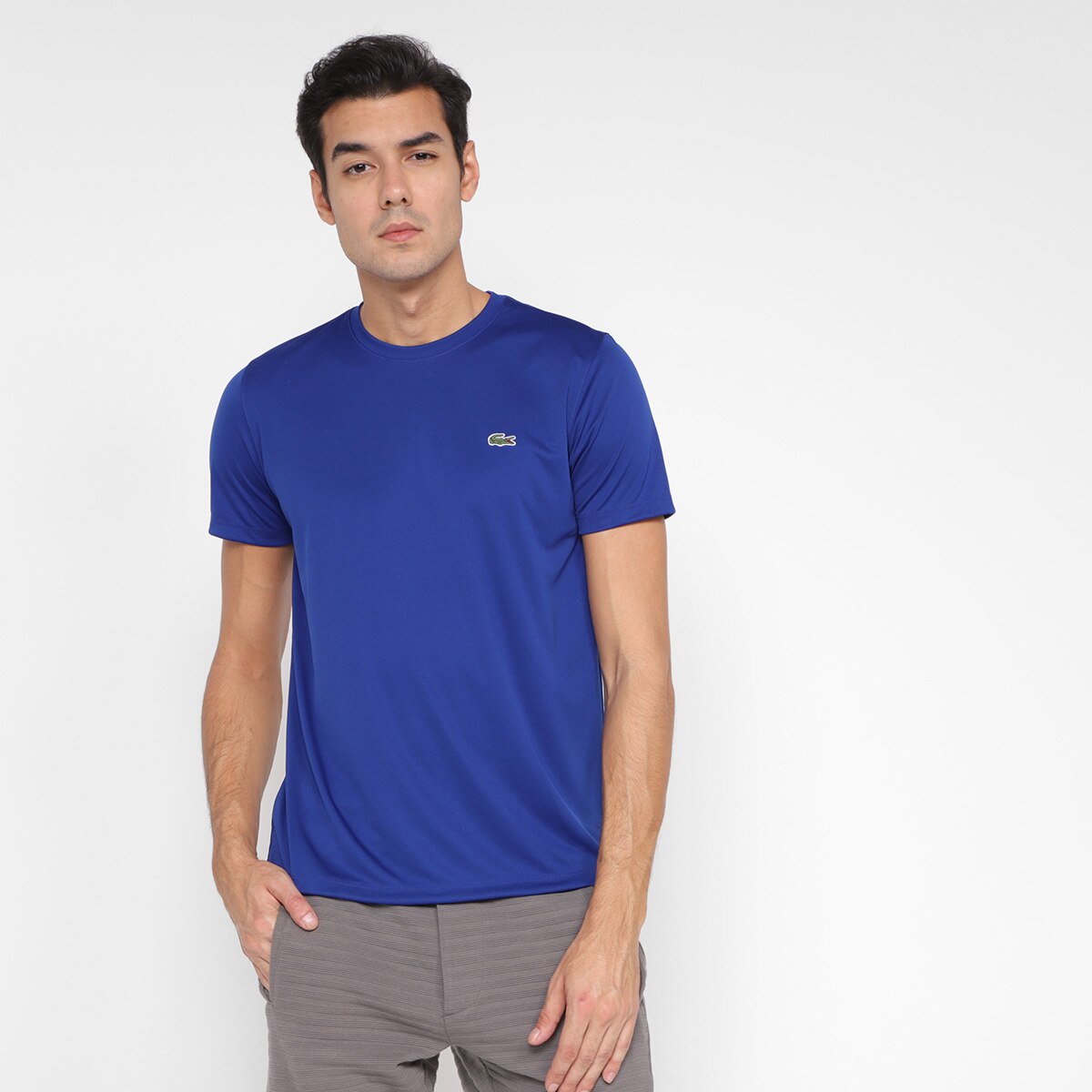 Camiseta Lacoste Treino Logo Masculina é ruim? Camiseta Lacoste Treino Logo Masculina é boa?