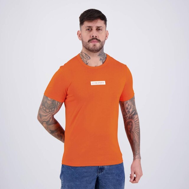Camiseta Le Coq Sportif Scarlet Laranja