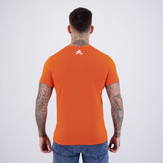 Camiseta Le Coq Sportif Scarlet Laranja