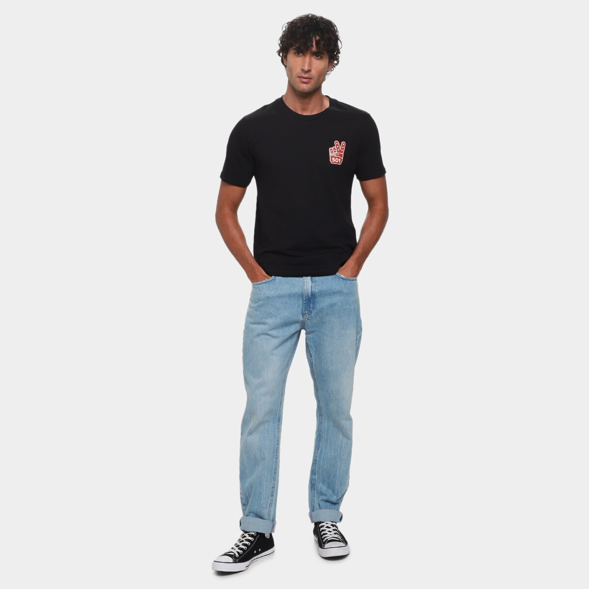 Camiseta Levi's Graphic Set-In Neck Masculina - 3