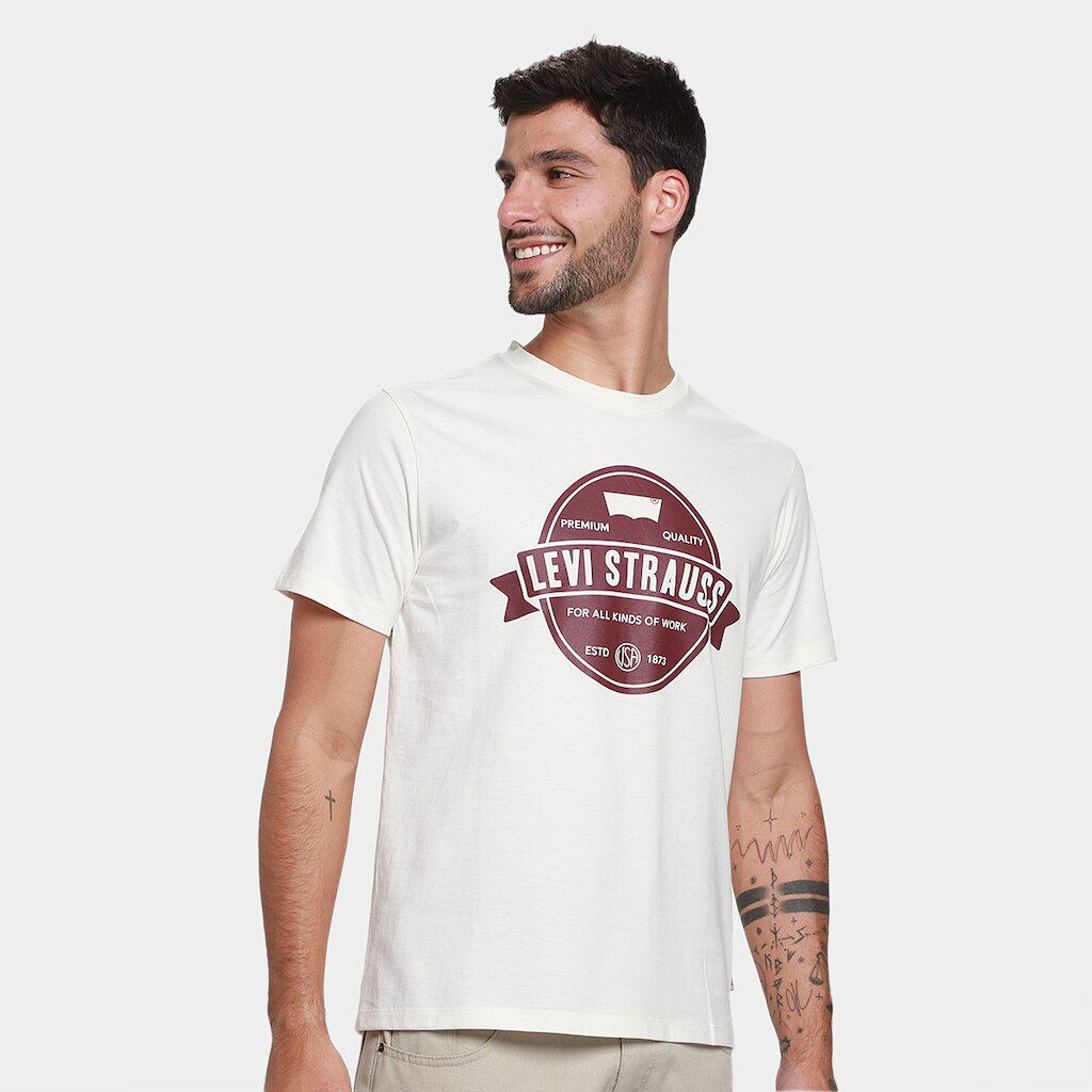 Camiseta Levi's Graphic Set-In Neck Masculina