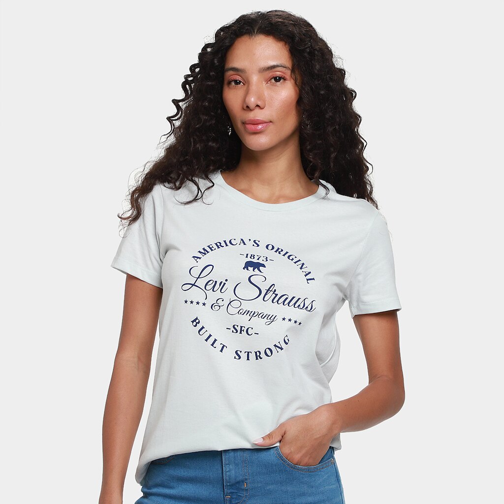 Camiseta Levis Perfect Tee Feminina
