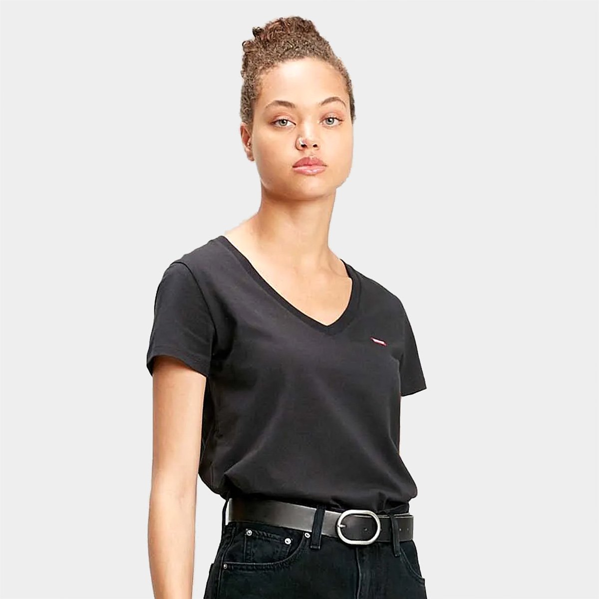 Camiseta Levis Perfect V Neck Feminina