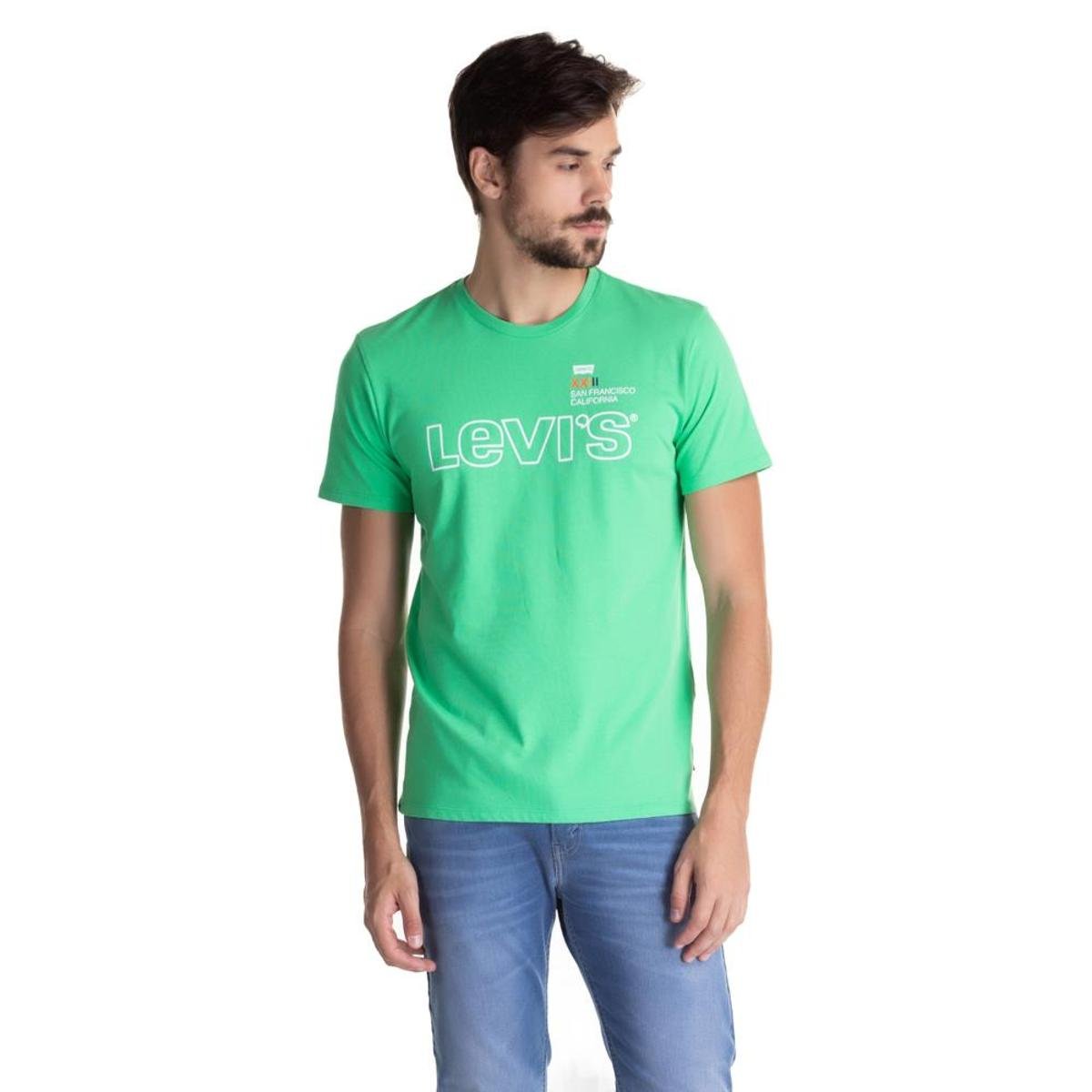 camisa levis verde