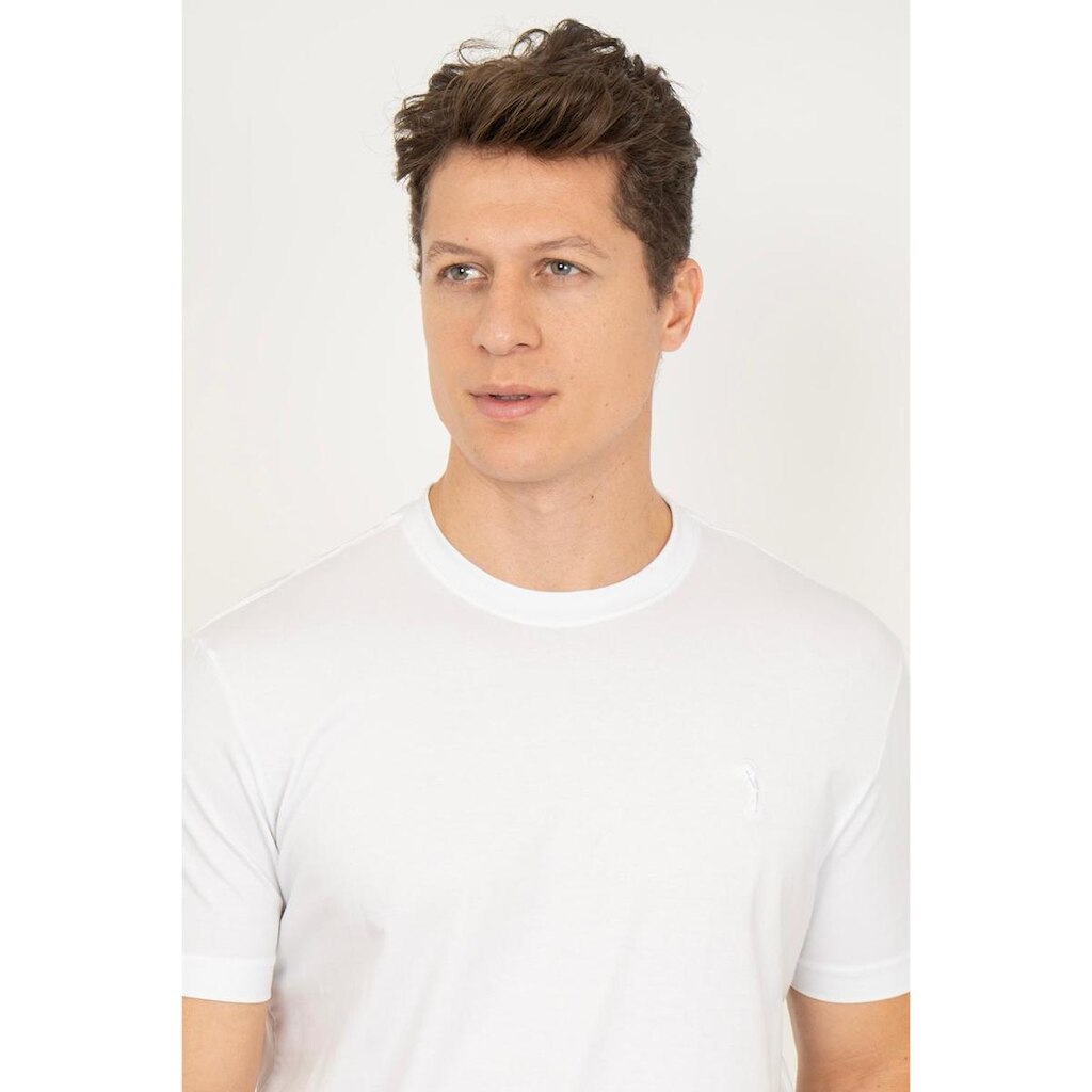 Camiseta Lisa Aleatory Pima Touch Branco