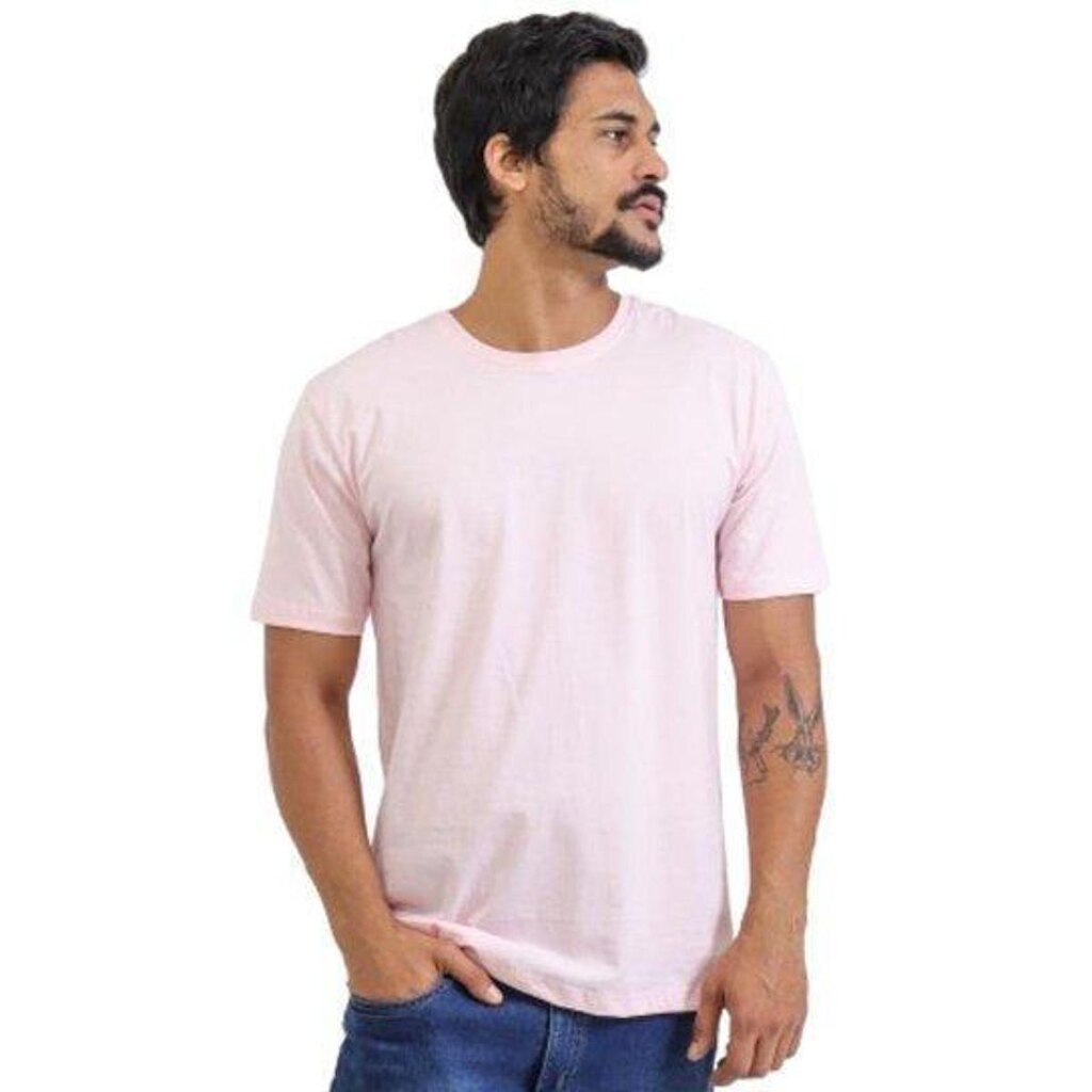 Camiseta Lisa Basica 100% Algodão