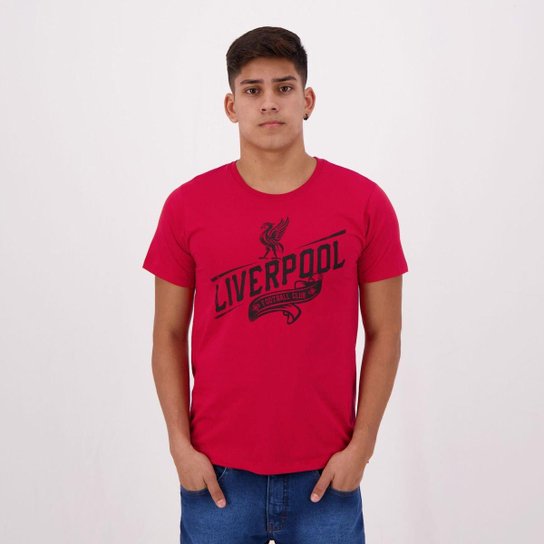 Camiseta Liverpool Masculino - Vermelho